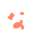 カワイイひらがな文字（個別スタンプ：21）