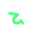 カワイイひらがな文字（個別スタンプ：27）
