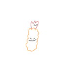 なんだか憎めない子たち 食べ物ver.（個別スタンプ：8）