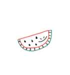 なんだか憎めない子たち 食べ物ver.（個別スタンプ：14）