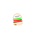なんだか憎めない子たち 食べ物ver.（個別スタンプ：16）