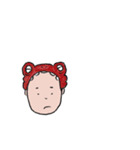 私と君（個別スタンプ：7）