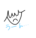 ゆるゆる顔文字ちゃん（個別スタンプ：2）