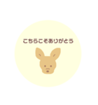 ヨーキーのシンプルスタンプ（個別スタンプ：2）