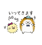 ハリネズミとひよこ（個別スタンプ：2）