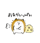 ハリネズミとひよこ（個別スタンプ：31）
