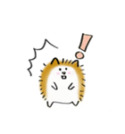 ハリネズミとひよこ（個別スタンプ：32）