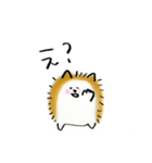 ハリネズミとひよこ（個別スタンプ：34）