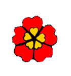 花♡花火スタンプ（個別スタンプ：4）