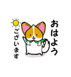 ももわんとりすっぷる（個別スタンプ：1）