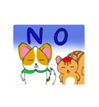 ももわんとりすっぷる（個別スタンプ：5）