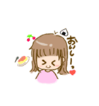女の子❤️（個別スタンプ：3）