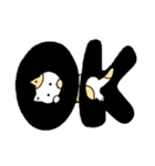 もじにゃんこ（個別スタンプ：1）