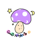 毎日使えるゆる〜いきのこちゃん♡（個別スタンプ：3）