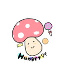 毎日使えるゆる〜いきのこちゃん♡（個別スタンプ：5）