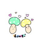 毎日使えるゆる〜いきのこちゃん♡（個別スタンプ：13）