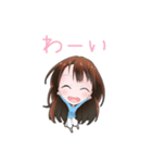 挨拶ルナちゃん1（個別スタンプ：12）