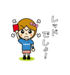 サポスタ（水色、観戦編）（個別スタンプ：29）