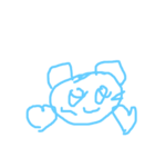 お絵かきイラスト（個別スタンプ：1）