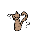 ねこちゃんの自由なスタンプ（個別スタンプ：30）