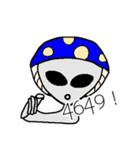 キノコなグレイ（個別スタンプ：13）