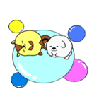 リスぷく＆わた犬の日常（個別スタンプ：36）