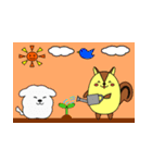 リスぷく＆わた犬の日常（個別スタンプ：39）