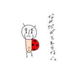 魅惑の昆虫てんとう虫男（個別スタンプ：13）