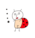 魅惑の昆虫てんとう虫男（個別スタンプ：22）