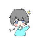 名前のない男の子 ◎（個別スタンプ：1）