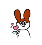 てぶくろうさぎ（個別スタンプ：11）