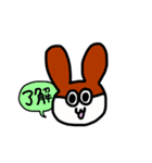 てぶくろうさぎ（個別スタンプ：15）