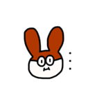 てぶくろうさぎ（個別スタンプ：20）