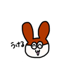 てぶくろうさぎ（個別スタンプ：31）