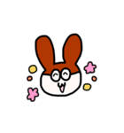 てぶくろうさぎ（個別スタンプ：36）