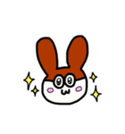 てぶくろうさぎ（個別スタンプ：37）