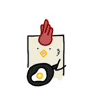 四角い動物さん（個別スタンプ：32）