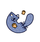 四角い動物さん（個別スタンプ：35）