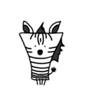 四角い動物さん（個別スタンプ：36）