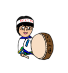 阿波踊り なにわ連 非公式スタンプ（個別スタンプ：37）