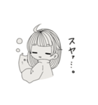 むきりょくじょし（個別スタンプ：2）