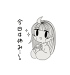 むきりょくじょし（個別スタンプ：28）
