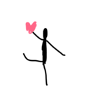 棒人間 愛（個別スタンプ：7）