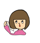 メリーちゃんとボブ（個別スタンプ：4）