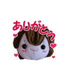 使える！可愛いお人形の日常会話スタンプ（個別スタンプ：4）