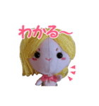 使える！可愛いお人形の日常会話スタンプ（個別スタンプ：37）
