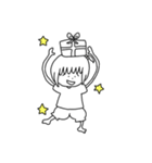 はっぴぃあかたん02（個別スタンプ：9）