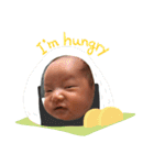 キュートなBaby 依杜1ヶ月（個別スタンプ：11）