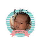 キュートなBaby 依杜1ヶ月（個別スタンプ：14）
