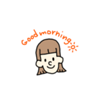 あかるいボブッ子（個別スタンプ：4）